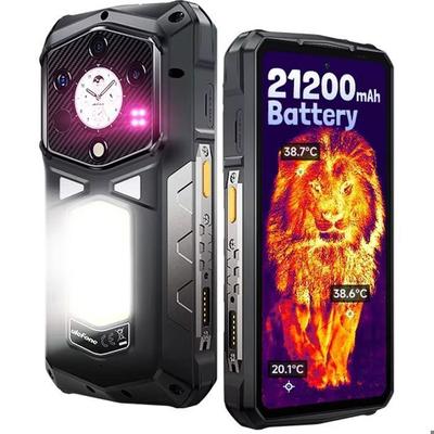 Ulefone Armor 29 Pro 5G Unzerbrechliches Telefon 32+512GB 6.67" Thermografie 64MP 21200mAh Robustes Smartphone Dual-SIM/NFC Schwarz