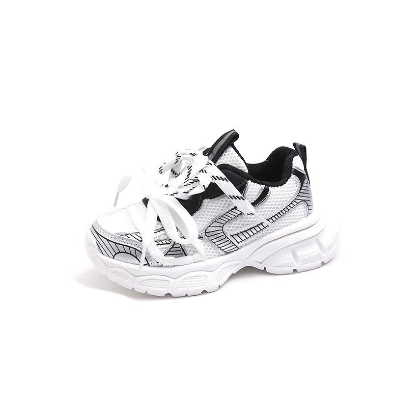 2024 Kids Sneakers for Girls Spring Autumn Fashion Sports Shoes for Toddlers  Mesh Breathable Children Boys Tennis Casual Shoes