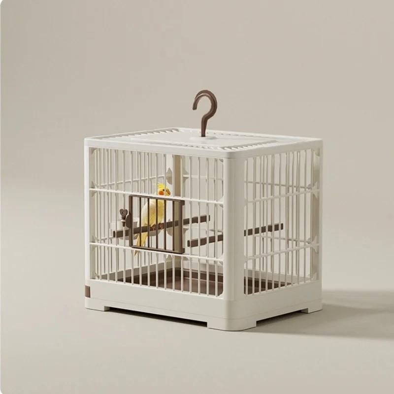 Portable Bird Cage Parrot Villa Cage Large Space Breathable Bird Walking Artifact Outdoor Take-out Ornamental Cage Small Bird