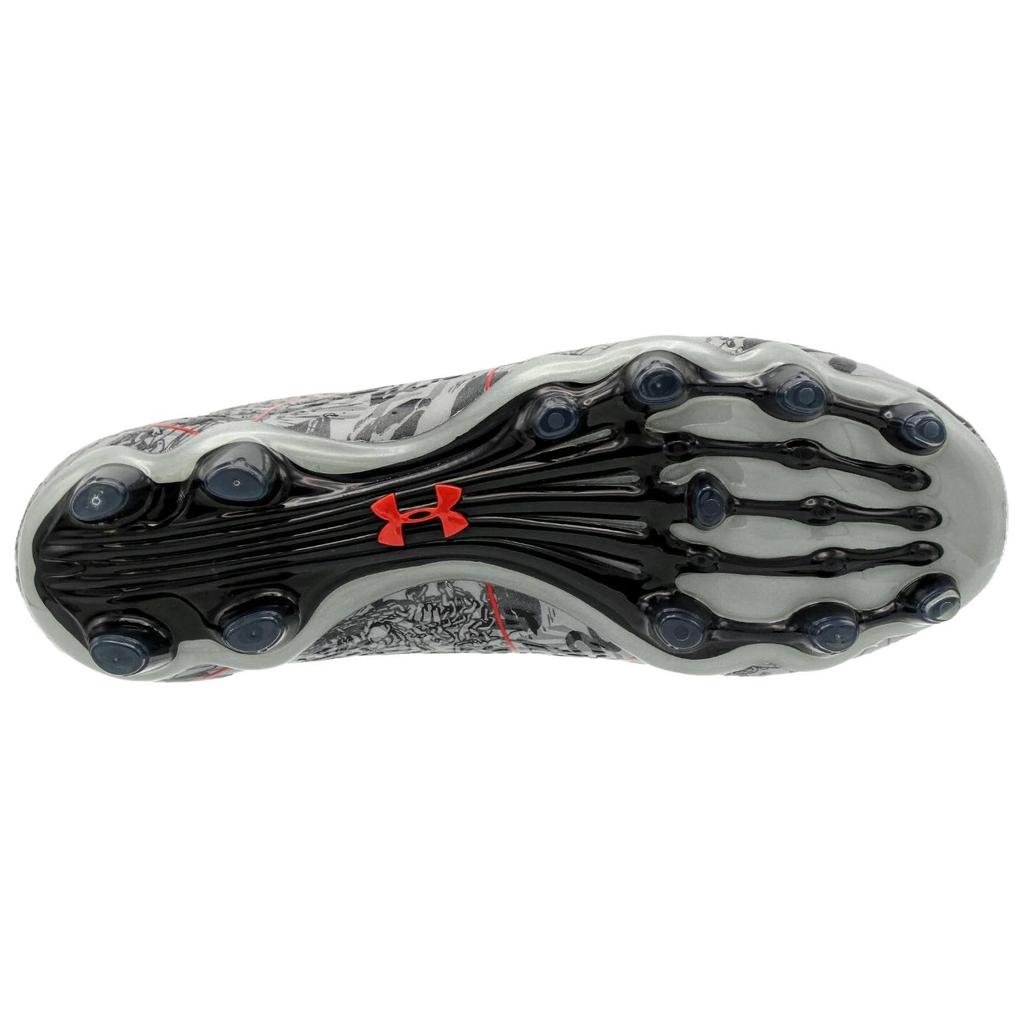 Under Armour Buty piłkarskie ClutchFit Force 2.0 AE FG Superman Męskie Sneakersy Szary Stalowy Czarny 1278852-035