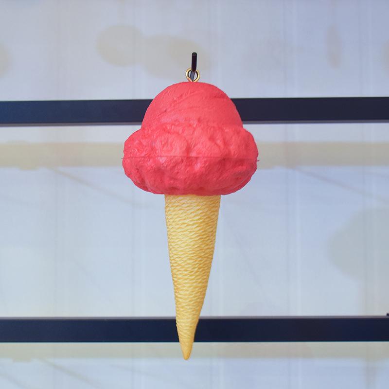 Green Yuan Ice Cream Model Light Display for Shop Decor & Renovation
