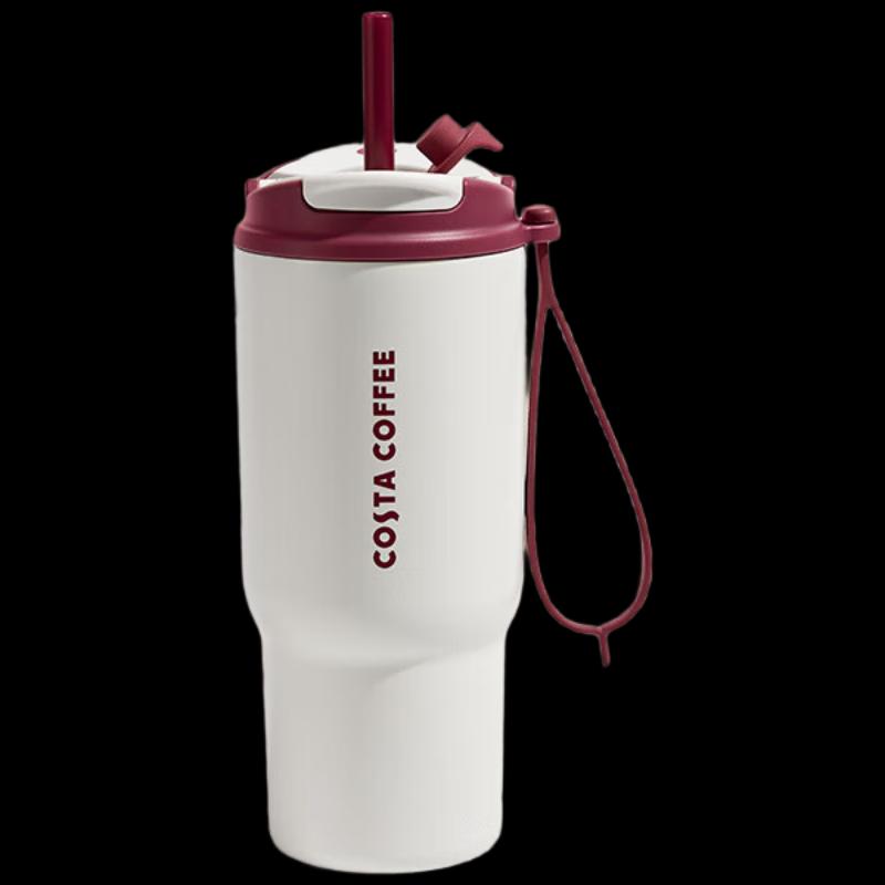 COSTA 316L Stainless Steel Insulated Coffee Straw Mug 620ML