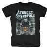 Men Harajuku Metalcore Avenged Sevenfold Rock T Shirt Hip Hop Streetwear T Shirt Heavy Metal Plus Size T Shirt Women