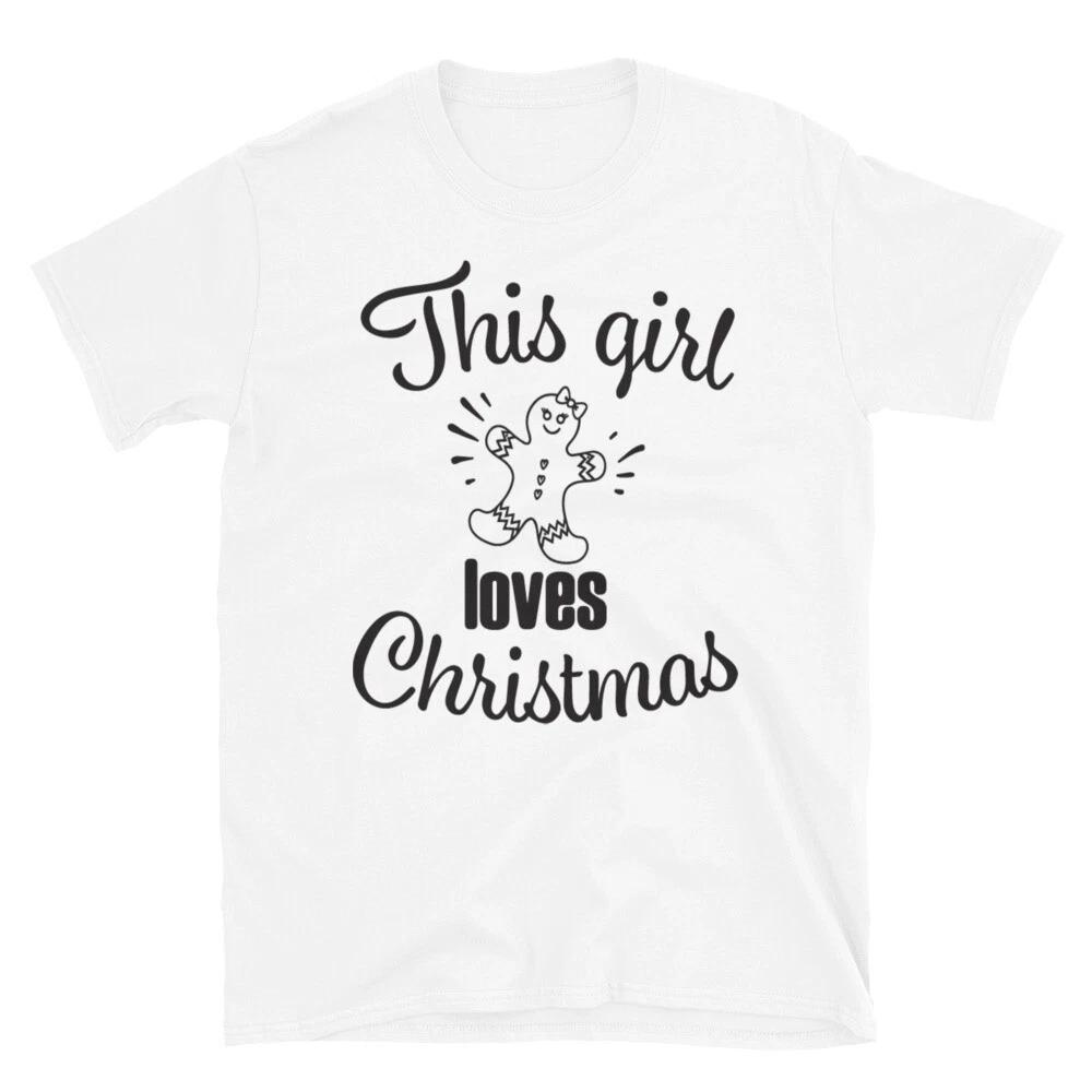 This Girl Loves Christmas T-Shirt M