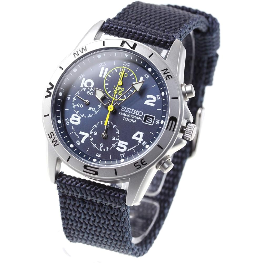 Seiko Import SND379R Men s Watch Overseas Model Stainless Steel Quartz Analog