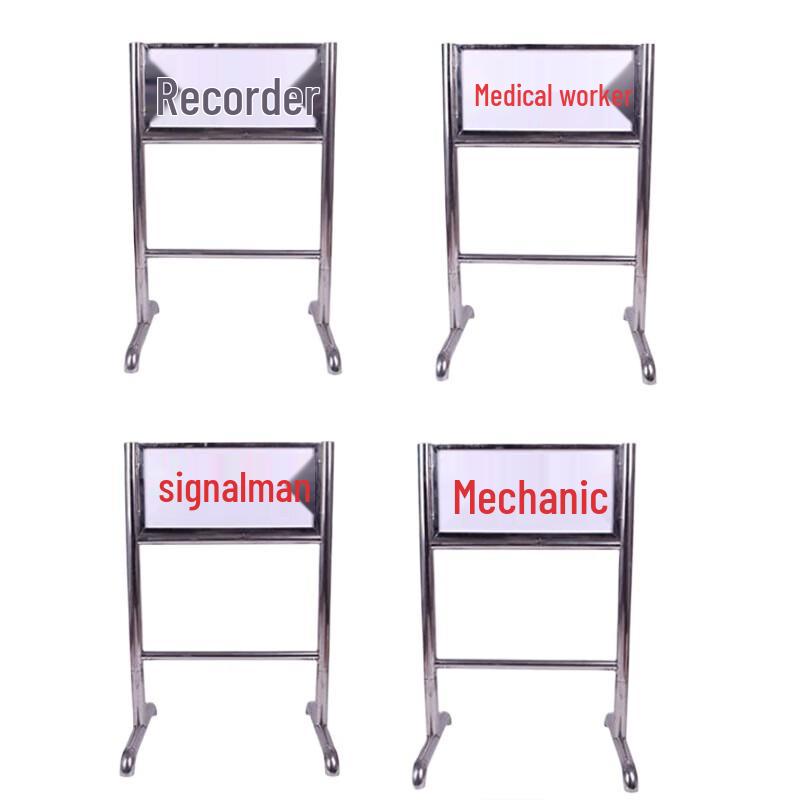Stainless Steel Assessment Sign