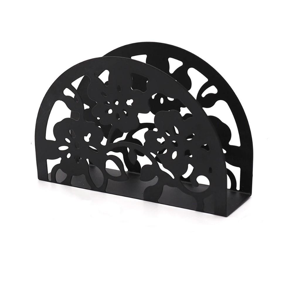 Iron Napkin Storage Vertical Design Napkin Organizer Paper Towel Holder  Restaurant