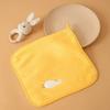 26x26cm Soft Baby Towels Cute Coral Velvet Absorbent Face Hand Towel Kids Shower Wipe Washcloth Children Handkerchief Bath Towel