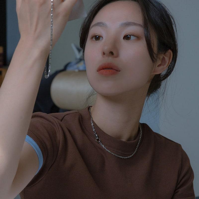 BICYCLE TROPHY S.S chain necklace 24 (all surgical steel / rope)