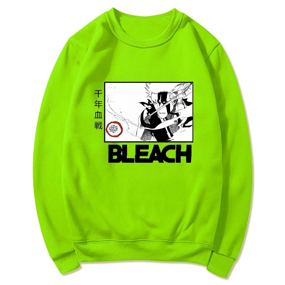 

Ichigo Kurosaki Anime Bleach Thousand Year Blood War толстовки зимняя унисекс/женская толстовка с круглым вырезом весна/осень толстовка Sudadera 3XL