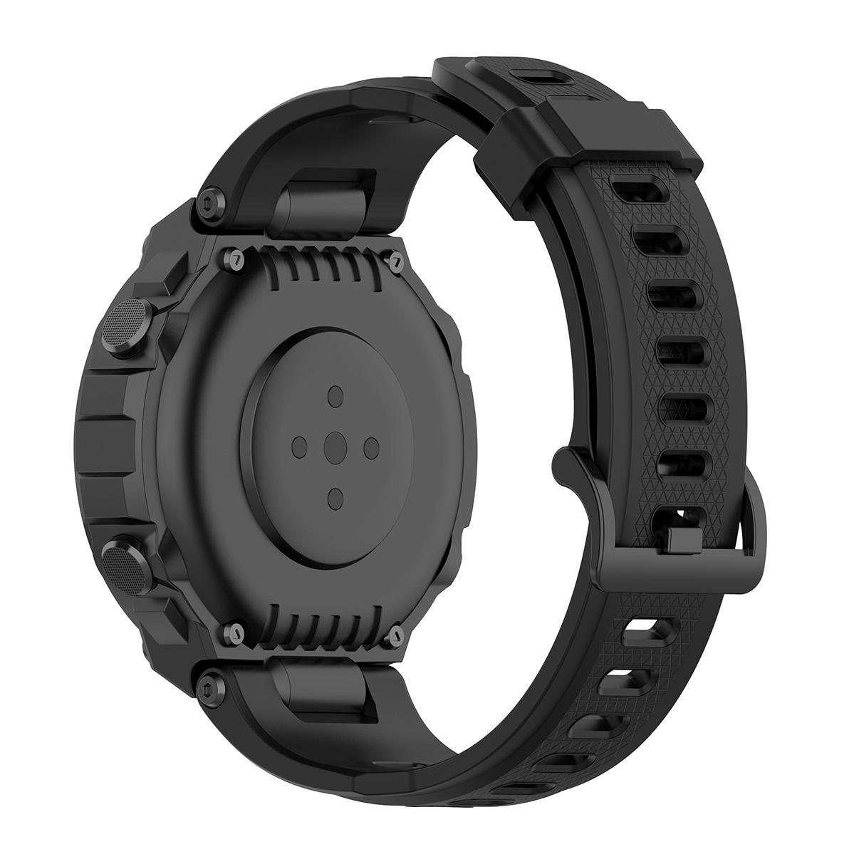 

Silicone Watch Band Wrist Strap for Huami Amazfit T-Rex/Amazfit T-Rex Pro White