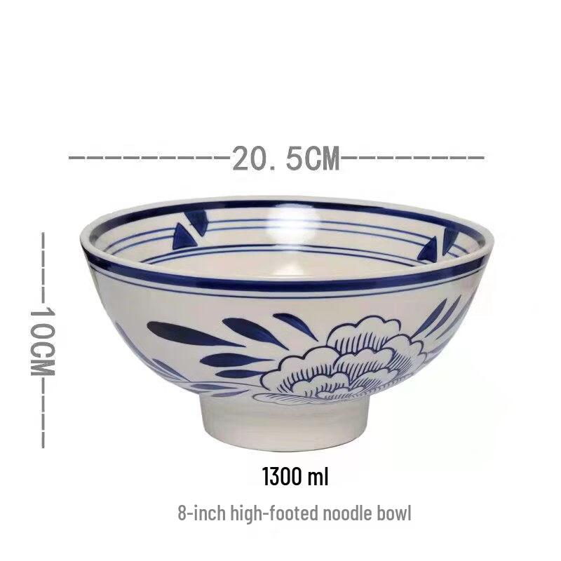 

Sweet Elegance Large Ceramic Noodle Bowl