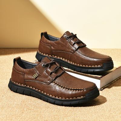 Chaussures Décontractées pour Hommes Mocassins en Cuir Fait Main Chaussures Confortables pour Hommes Mocassins Plats en Cuir Refendu de Qualité Baskets pour Hommes