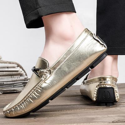 Scarpe casual in pelle da uomo Scarpe da guida traspiranti Antiscivolo Slip-on Piatte Calzature eleganti da uomo fatte a mano Mocassini Morbidi Loafer