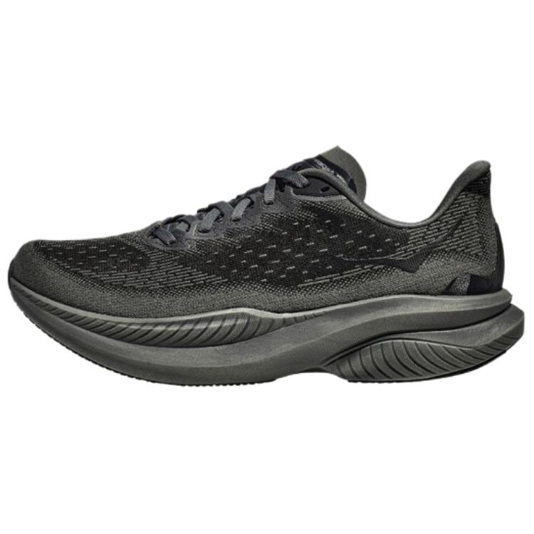 HOKA One One Mach 6 Comfortable Lightweight Slip-Resistant Durable Low-Top Training Racing Running Shoes Men Sneaker Black 1164032-BBLC
