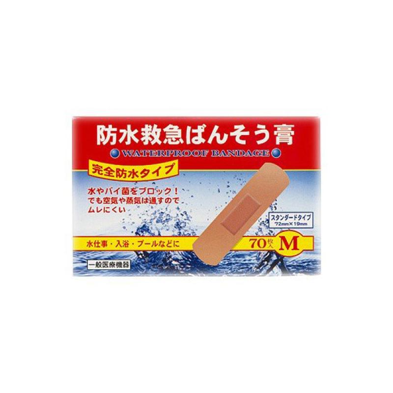 

Waterproof first aid bandage M 70 sheets