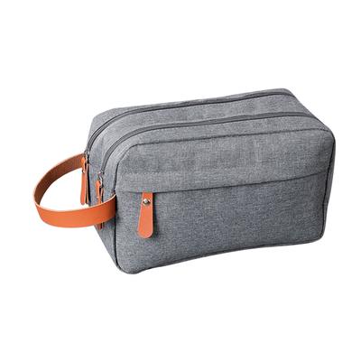 Men Toiletry Bag Oxford Cloth Multi Compartments Waterproof Makeup Storage Bag for Travel Daily