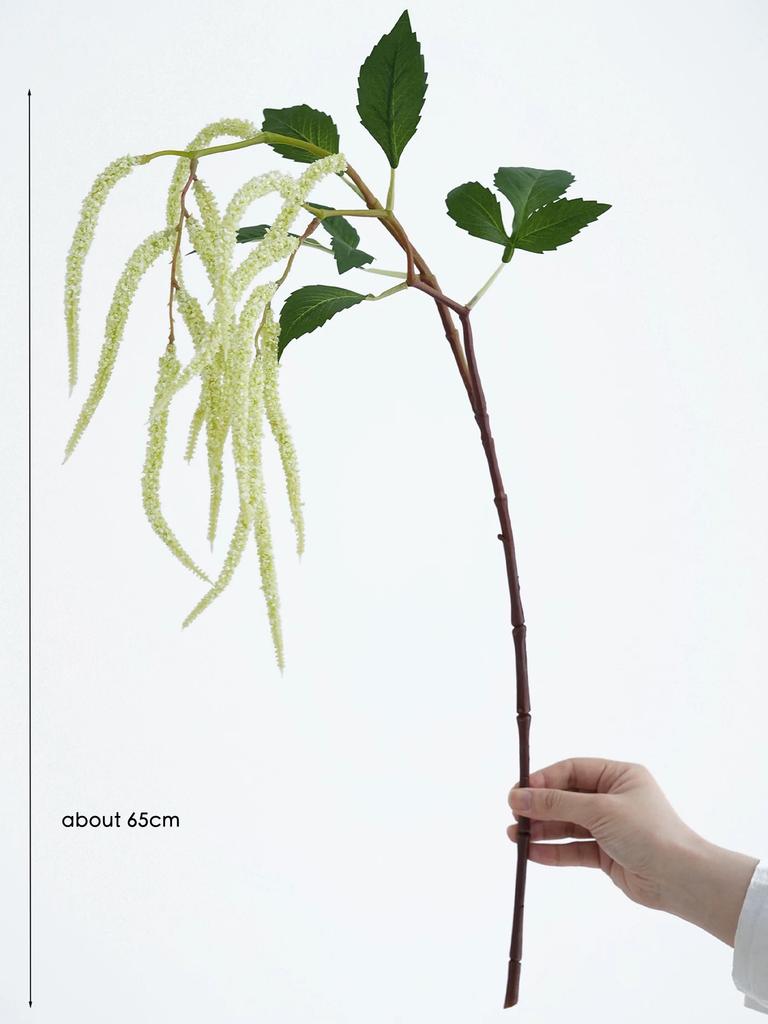 Artificial Drooping Foxtail Millet Spray Grass Hanging Faux Millet Flower for Floral Arrangements Home Decor Wedding