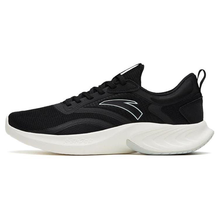 

New Anta Stinger SE Anti Slip Wear Resistant Low Top Running Shoes Men s Black White 912315585-5 42.5