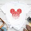 Minne Mouse Head Printed Cotton TShirt Womens Design Trend Aesthetic Fashion   TShirt Top Short Sleeve
