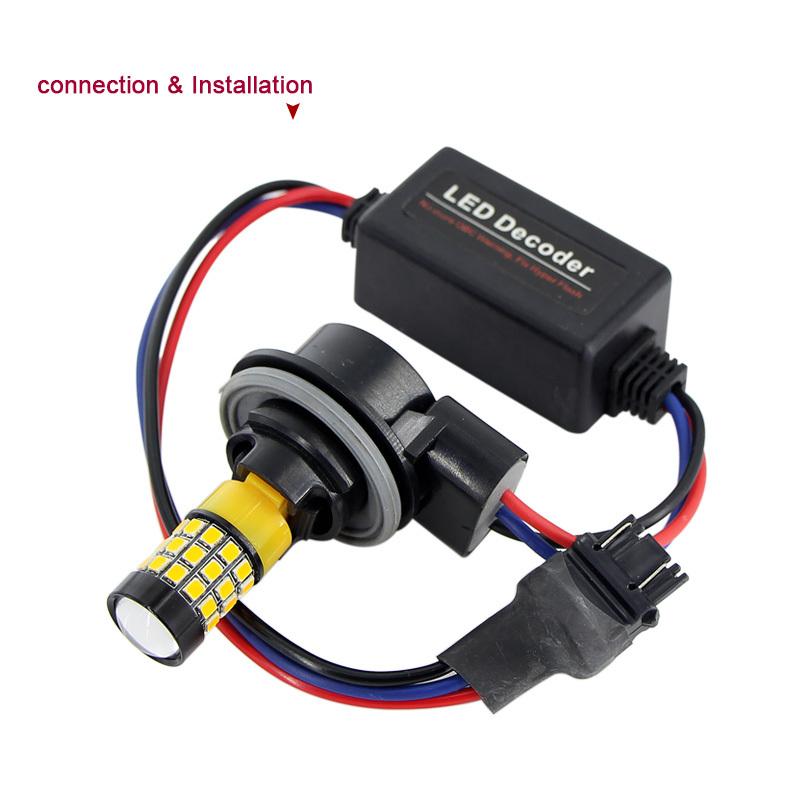 Caubus Resistor 1156 P21W PY21W T20 7440 7443 T25 3156 3157 1157 BAY15D P21/5W LED Lights Load Error Free No Flickering Decoder