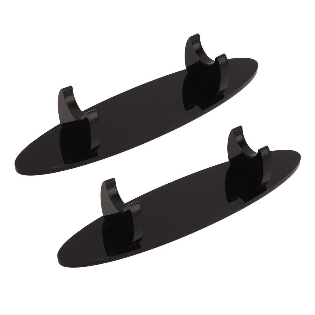 2PCS Pen Holder Display Stand Acrylic Desktop Pen Showcase Rack Organizer for Makeup Brush