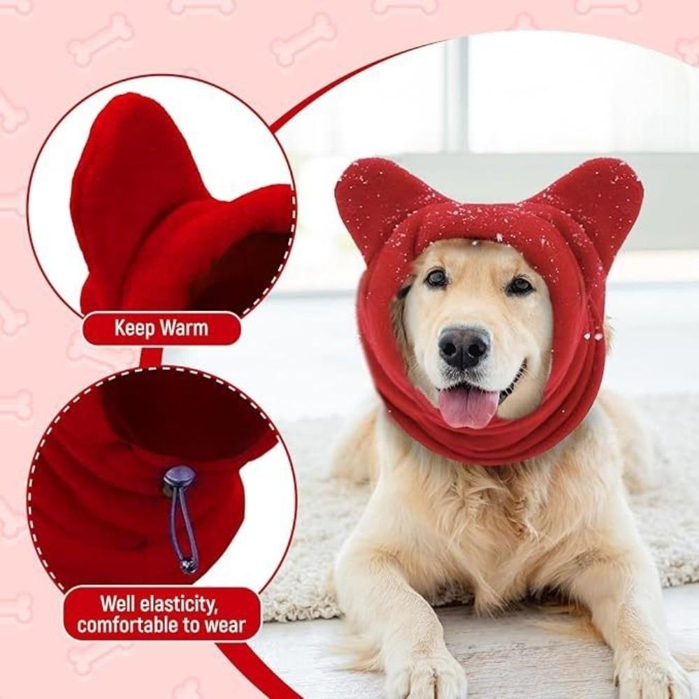 Warm French Dogs Winter Hats Soft Autumn Winter Pet Hat High Quality Dog Warmer Ears Hoodie Caps