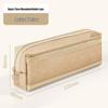 Double-Layer Mesh Transparent Pencil Case - Japanese Style Student Stationery Box for Exams