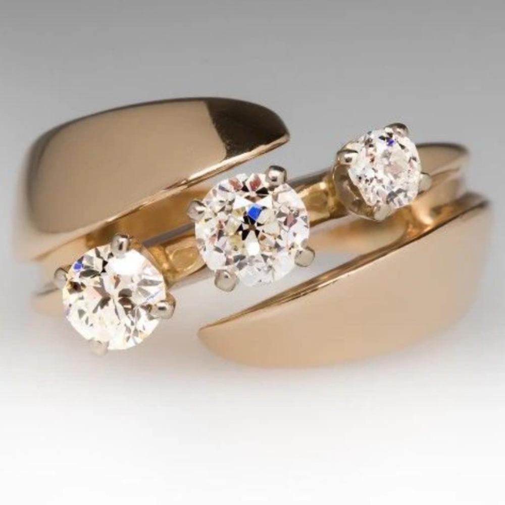 

Великолепные роскошные кольца для женщин, свадебные помолвочные аксессуары, уникальное женское кольцо, модная бижутерия, подарки No. 7