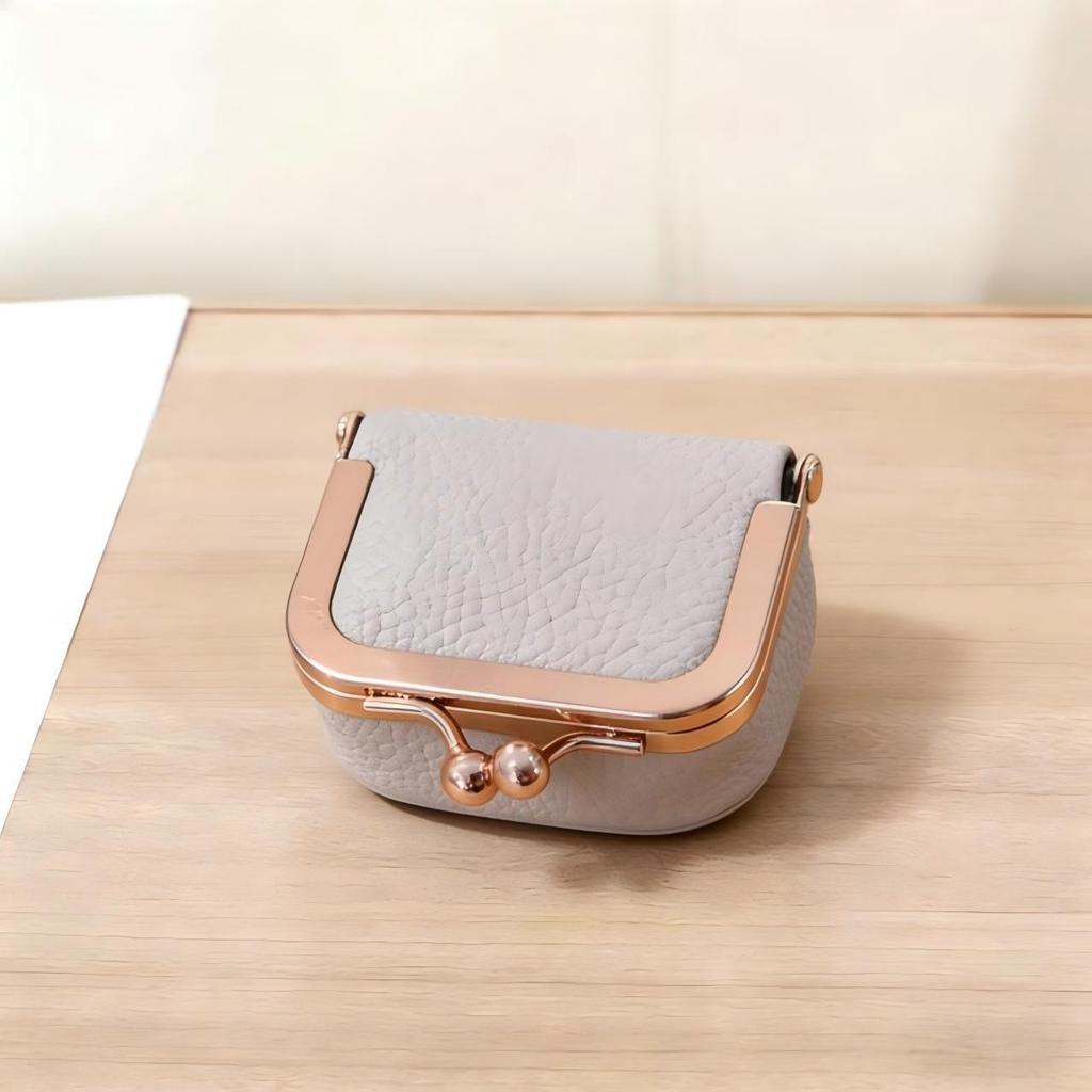Scatola Accessori Mini Collana, Borsa Porta Gioielli Anello d'Oro Orecchini, Portamonete per Cuffie