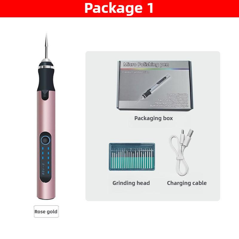 Small Electric Grinder 3-speed Adjustable Drilling Machine Handheld Electric Polishing Pen Carving Hardware Tools