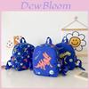 Adorable Cartoon Dinosaur Print Children's Backpack Lightweight Canvas School Bag