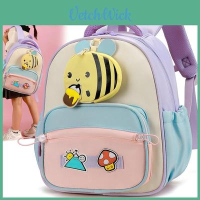 Childrens Kindergarten Backpack With Animal Pattern And Nylon Material For School Kids