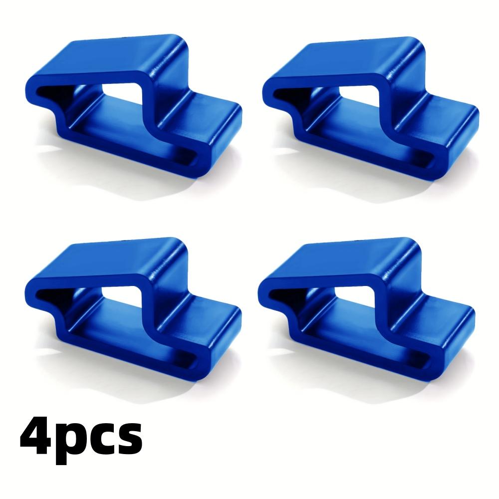 2/4pcs Window Stoppers Anti-Collision Door Clamps Sturdy Plastic Track Clip Fixer Kit Balcony Isolators Indoor Ventilation Tools