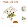 1/4 Bouquet Faux Daisy Bouquets Festive Decoration Silky Chrysanthemum Real Touch Artificial Flowers 14 Blooms Fall Centerpieces