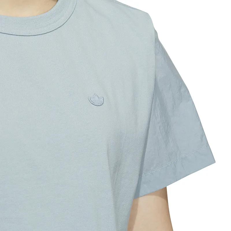 Adidas Originals T Shirt Women's Blue (Unisex) Crop Tops HP0097