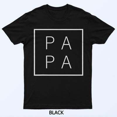 Papa Pa Cool Lustiges Vatertagsdesign für Männer Papa Papa T-Shirt