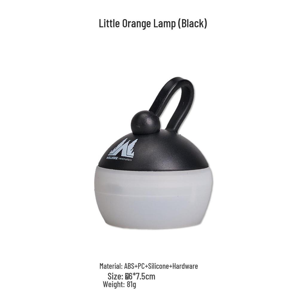 Mini Pinecone Retro Handheld Lamp - 8h Battery Life Outdoor Camping Light