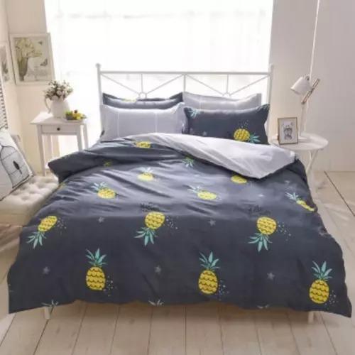 Comforter Pineapple Bed Decoration First Choice Gift Suitable For Children Boys Girls And Adults Soft Warm And Breathable