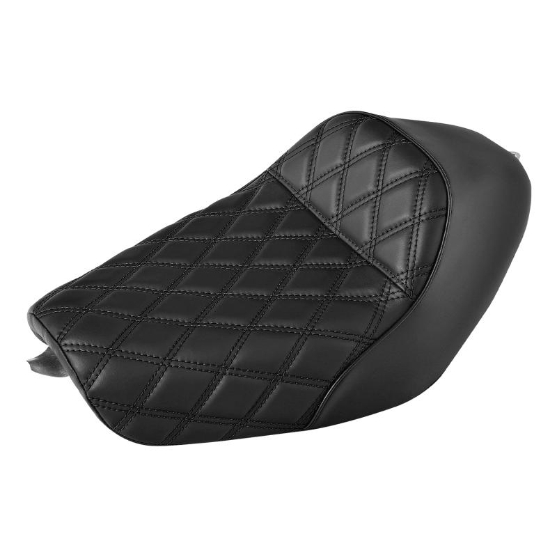 Motorcycle Black Driver Solo Seat For Harley Sportster XL Iron 883 1200 2010-2021 Replace 52000260 чёрный
