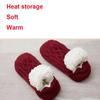 Men Women Soft Fleece Socks Thicken Winter Warm Solid Color Boot Socks Unisex Elastic Non Slip Indoor Floor Socks Slipper