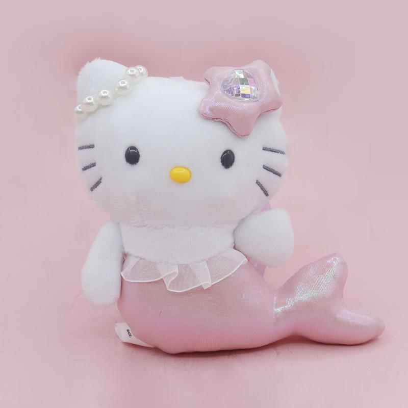 Japanese Unicorn Mermaid Rainbow Plush Keychain With Stretch Coils For Kids And Collectors