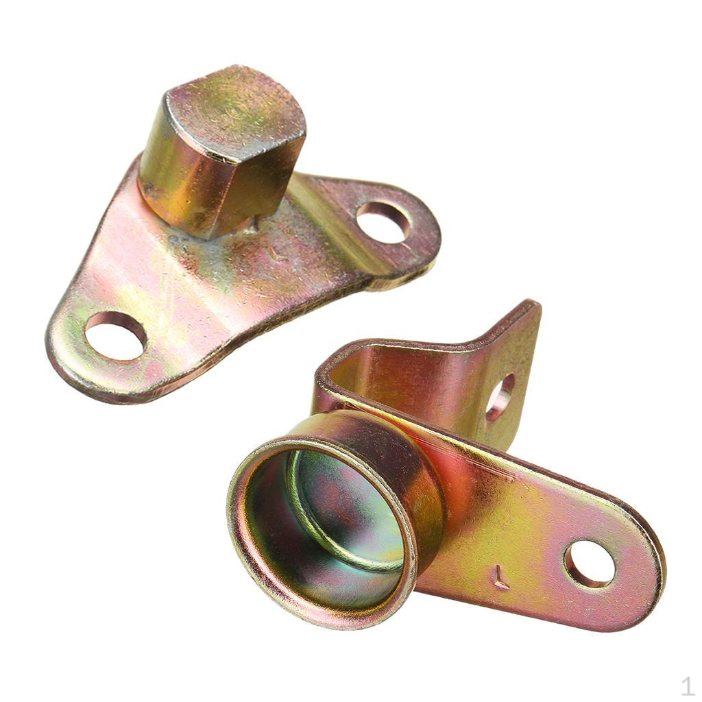 

2 Pack DirectAuto Tail Gate Hinge Kit Metal Replacement Tailgate Left