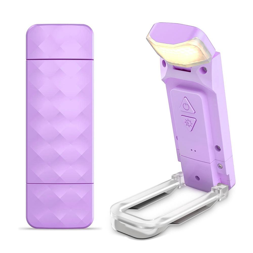 Rechargeable Clip on Book Light Eye Protection Clip Desk Light Mini LED Book Light  Night Light