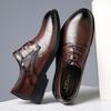 Fashion Men's Oxford Shoes New Trend Party Dress Shoes Genuine Leather Male Casual Shoes Formal Derby Footwear Male Sneakers
