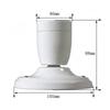 DIY Ceramic Light Socket Ceiling Heat Resistant And Anti-aging Porcelain Ceiling Light E27 Screw Bedside Light Wall Lamp Holder