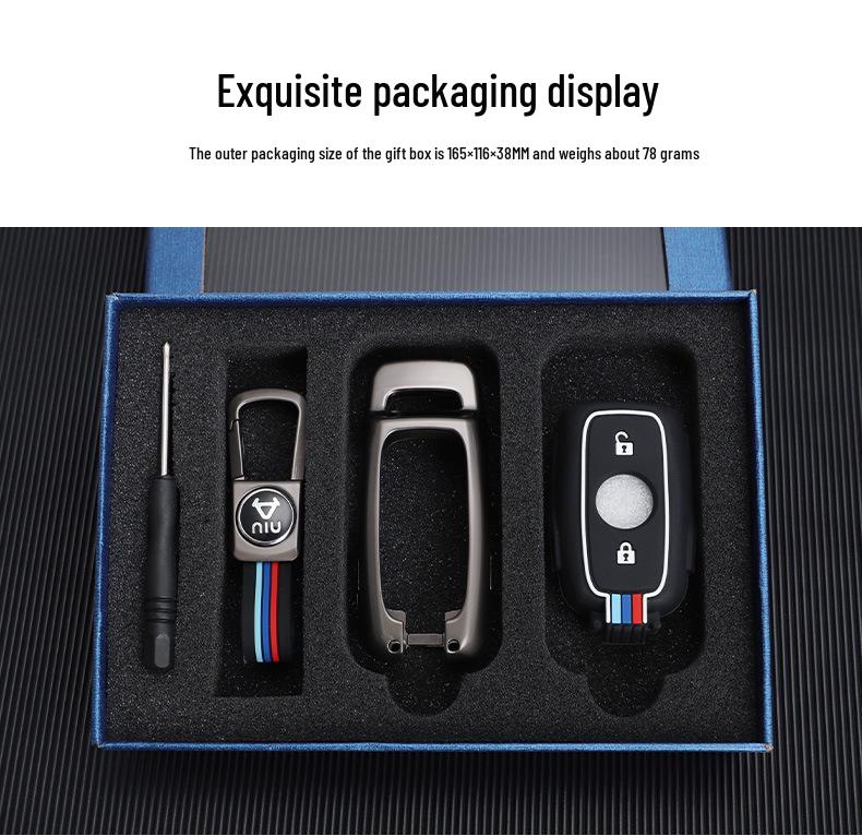Niu Electric Vehicle Key Cover with Buckle for M1, N1S, UQi & USU+ Key Protection and Decoration