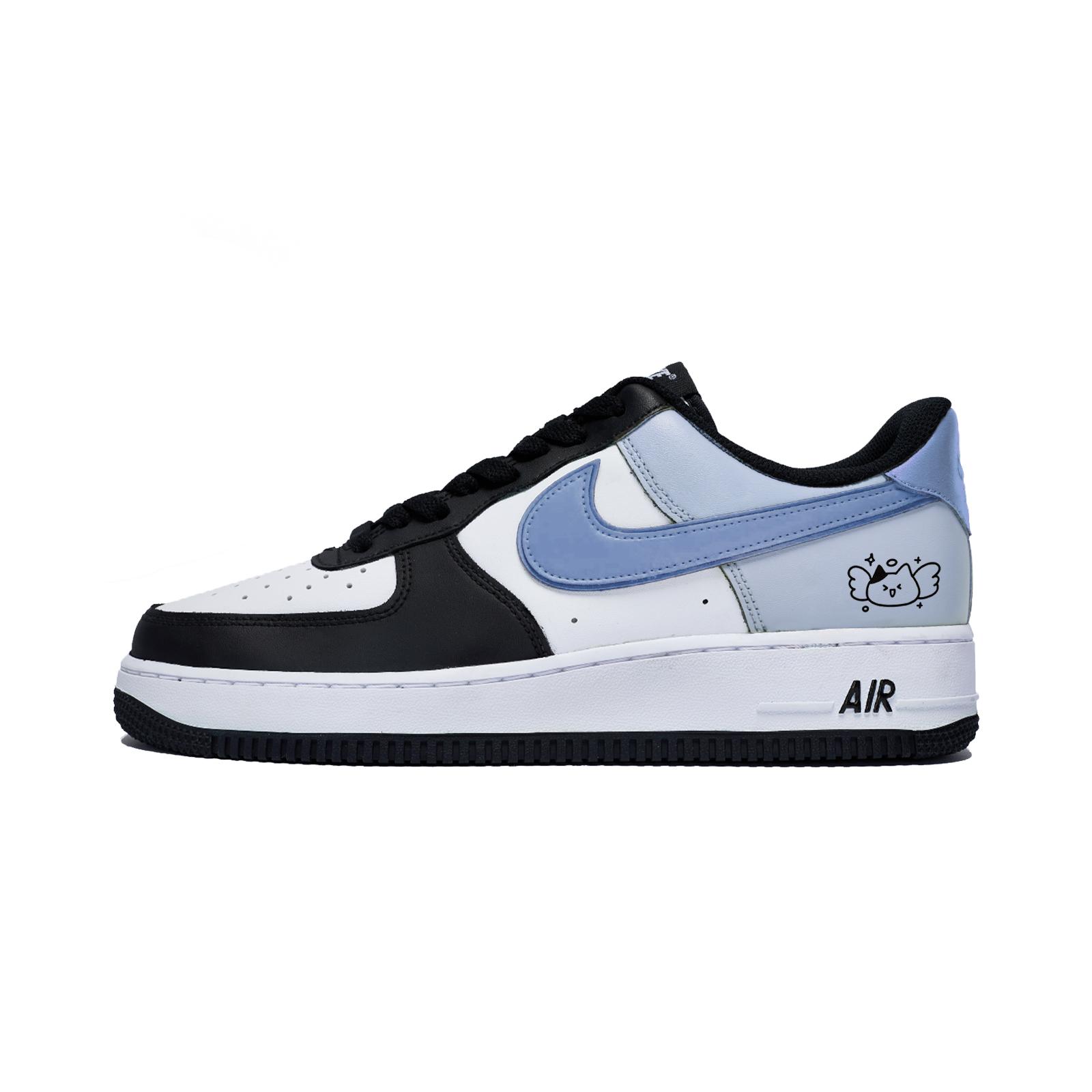 

Nike Air Force 1 Puppy Fragment Low top Skateboard Shoes Men s White Blue DV0788-001(Team85-) 40