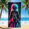 1Pc Dark Side Warrior Beach Towel, Quick Dry, Multi-Use for Beach Pool Gym Yoga Home Travel, Christmas, Halloween, Xmas Gift M928583
