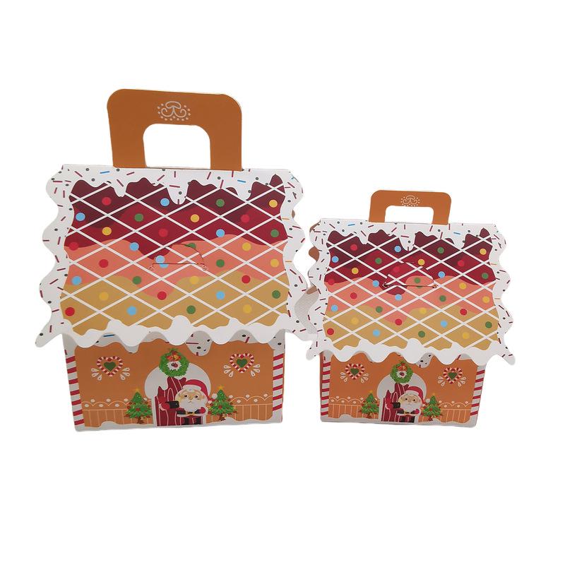 

Европейская рождественская подарочная коробка-сумочка для печенья и закусок Small 12-pack